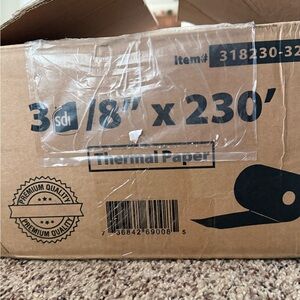 Thermal Paper Roll 3 1/8" x 230'